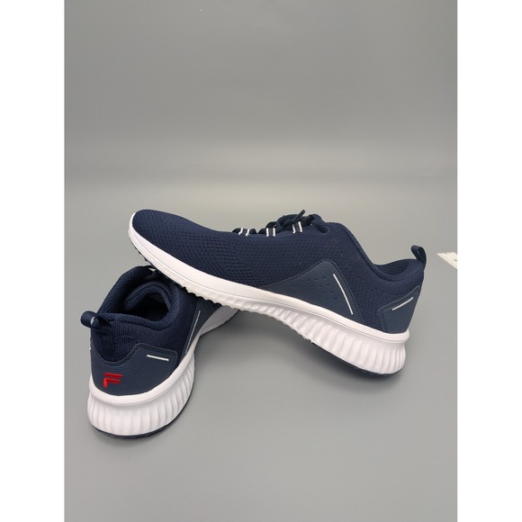 NEW Fila Verso Running Shoes Mens Sz 11 Navy Blue Low Top Sneakers 1RM00981-422 - Picture 5 of 12